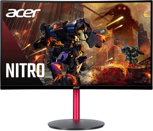 Acer Nitro 27" Full HD 1920 x 1080 1500R Curve PC Gaming Monitor | AMD FreeSync Premium | 165Hz Refresh | 1ms (VRB) | ZeroFrame Design | 1 x Display Port 1.4 & 2 x HDMI 2.0 Ports ED270R Mbmiiphx - Image 7