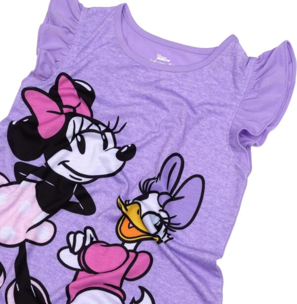 Disney Girls' Nightgown, Soft & Cute Pajamas for Kids - Image 3