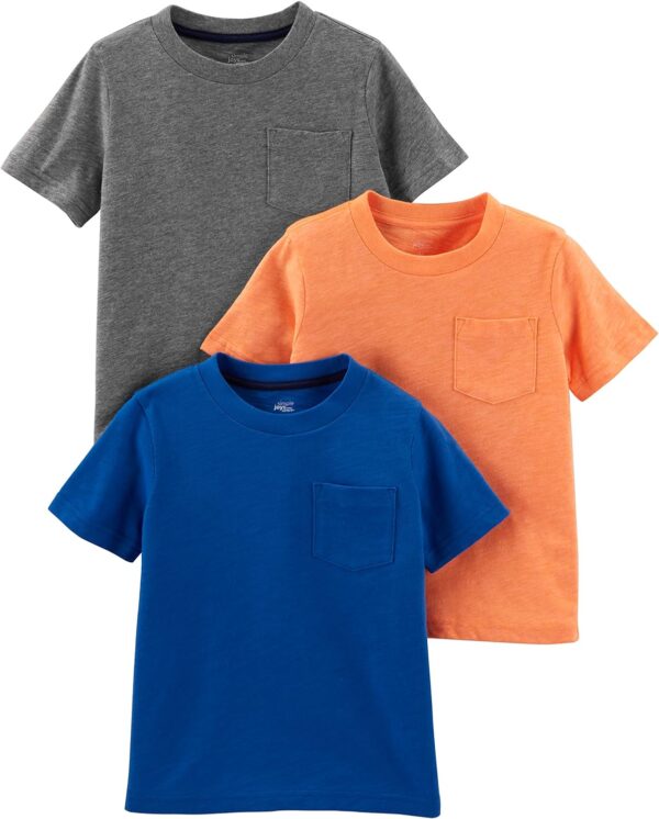 Simple Joys by Carter's Baby Boys' 3-Pack Short-Sleeve Tee Shirts