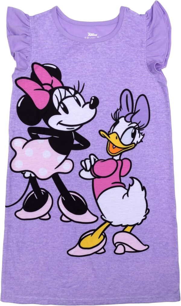 Disney Girls' Nightgown, Soft & Cute Pajamas for Kids