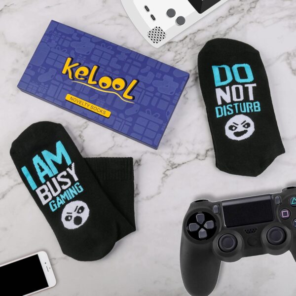 Do Not Disturb I'm Gaming Socks,Boy Gifts Ideas,Men Gifts For Christmas,Funny Gamer Socks Gifts for Men,Him,Dad,Sons,TeenBoys - Image 7