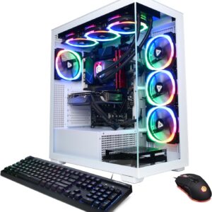 CyberPowerPC Gamer Xtreme VR Liquid Cool Gaming PC, Intel Core i9-14900KF 3.2GHz, GeForce RTX 4080 Super 16GB, 64GB DDR5, 4TB PCIe Gen4 SSD, WiFi Ready & Windows 11 Home (GXiVR8620A4)