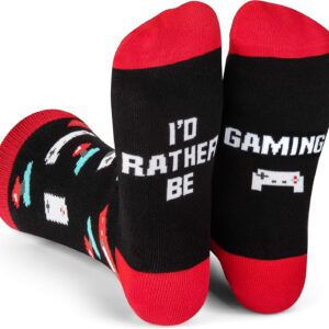 I'd Rather Be - Funny Socks For Men & Women - Gifts For Golf, Hunting, Camping, Hiking, Outdoors, Sports Unisex Adult