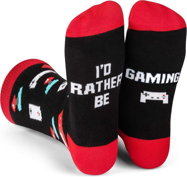 I'd Rather Be - Funny Socks For Men & Women - Gifts For Golf, Hunting, Camping, Hiking, Outdoors, Sports Unisex Adult