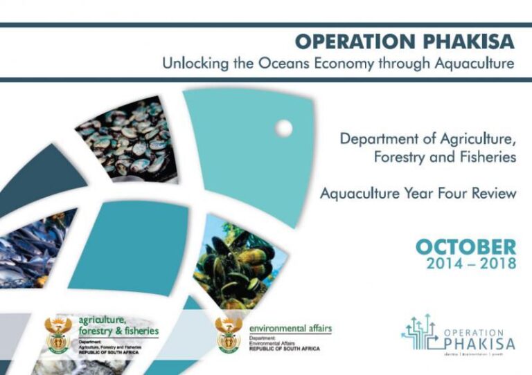 Operation Phakisa Improves Socio-economic Conditions