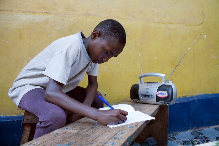 Fighting Poverty through Radio Education in Sierra Leone